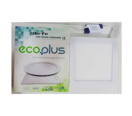 ECOPLUS LED CUADRADO 18W 6500K (-11)