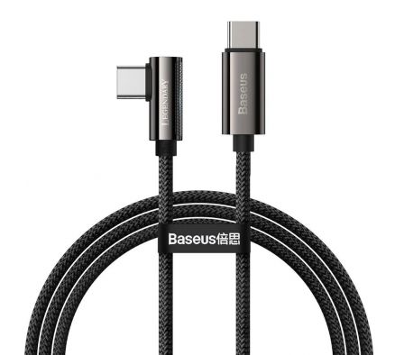 BASEUS CABLE CATCS-01 CARGA RAP T-C 100W 1M BK
