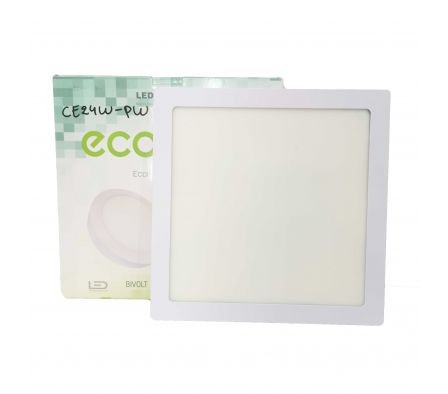ECOPLUS CUADRADO EXTERNO (-6) 6500K