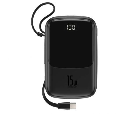 BASEUS PB 10000MAH 15W NEGRO TYPE-C