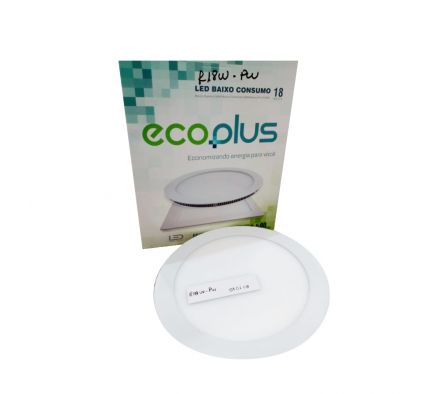 ECOPLUS LED REDONDO 12W 3500K (-4)
